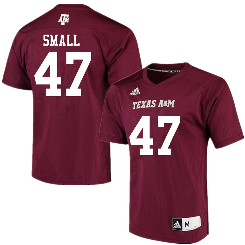 Men #47 Seth Small Texas A&M Aggies College Football Jerseys Sale-Maroon Alumni Player